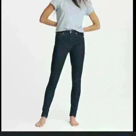 Rag & Bone Dark Wash High-Rise Stretch Skinny Jeans SIze 29 - Picture 1 of 9